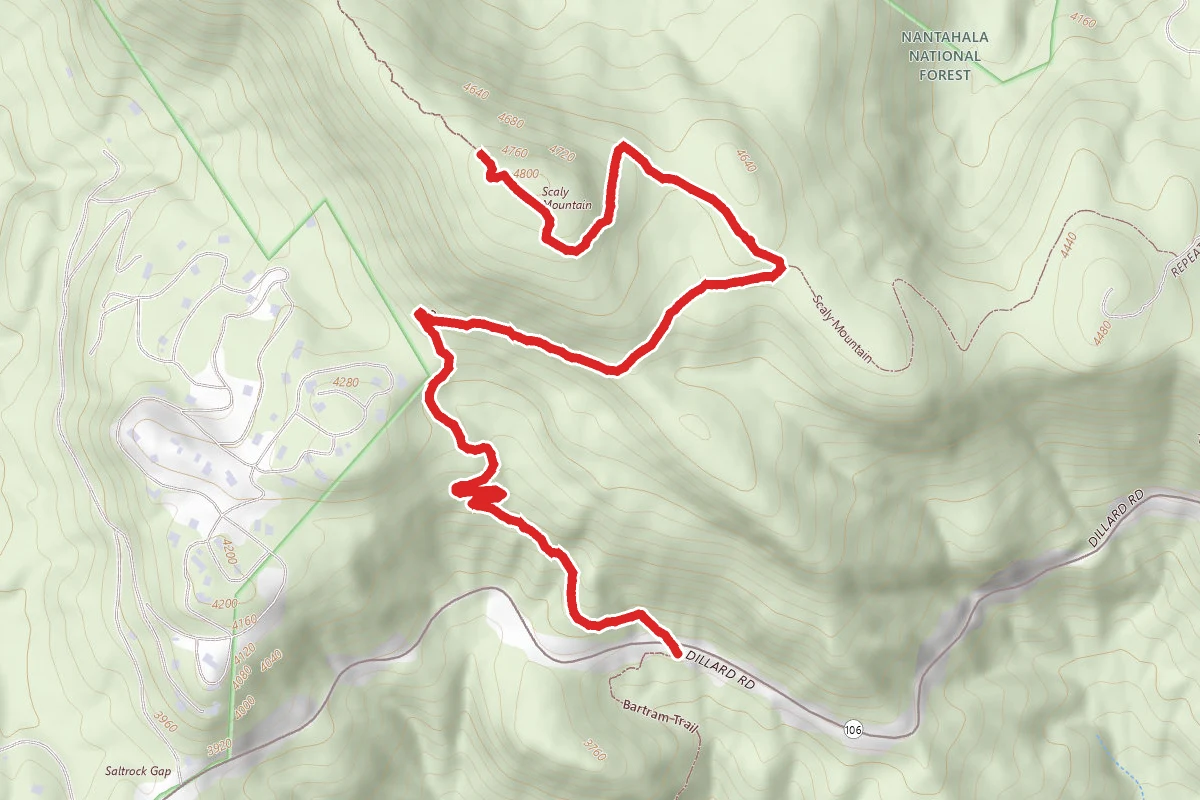 Scaly Mountain Trail