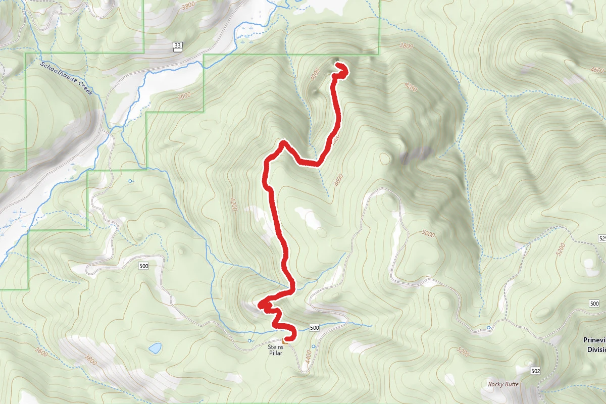 Steins Pillar Trail