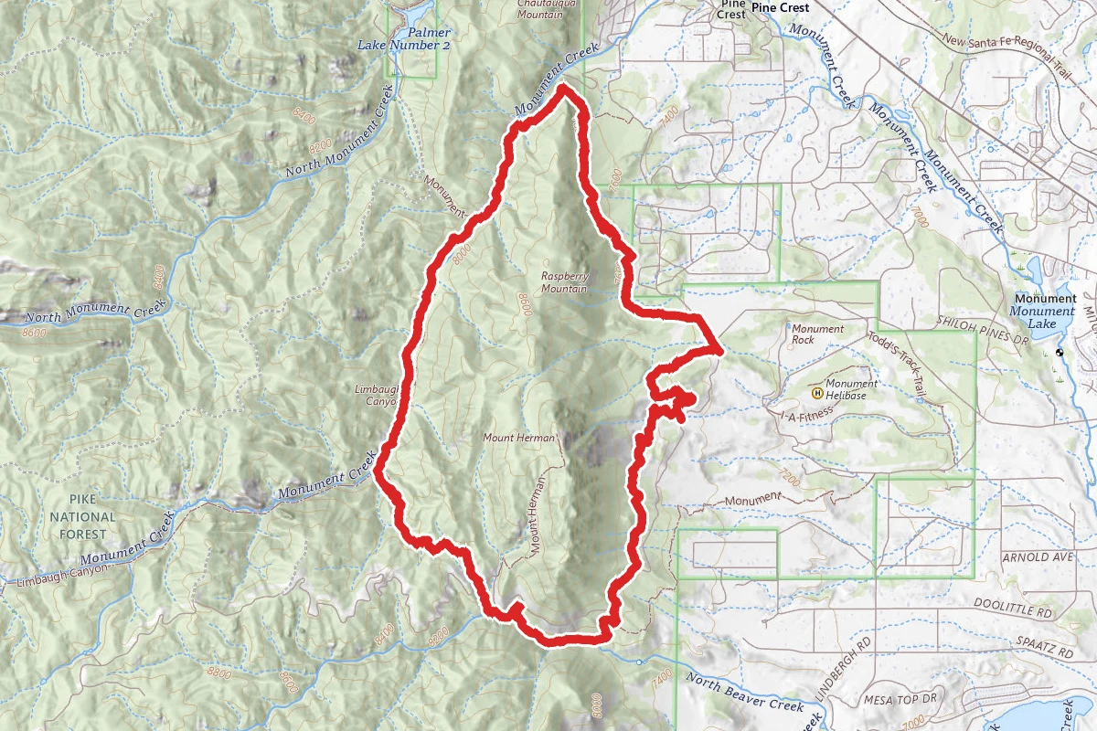 Mount Herman and Raspberry Mountain Loop via Whilte Ghost Trail