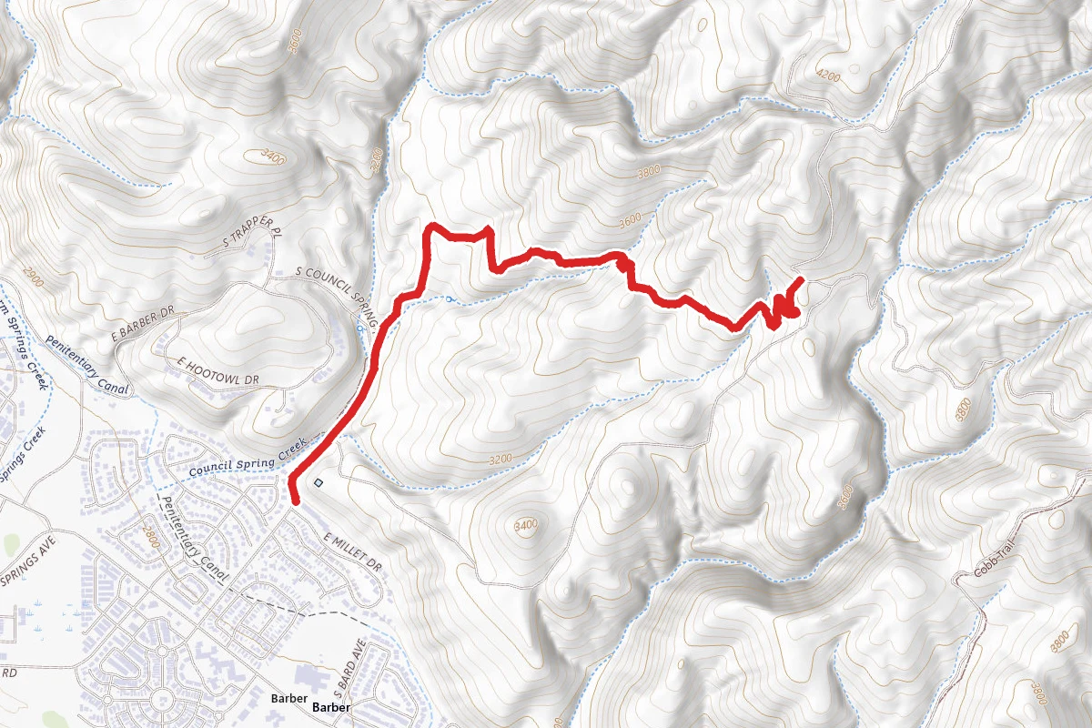 Homestead (Squaw Creek) Trail