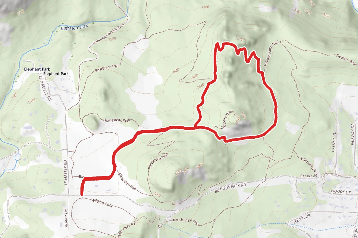 Three Sisters and Little Brother Trails