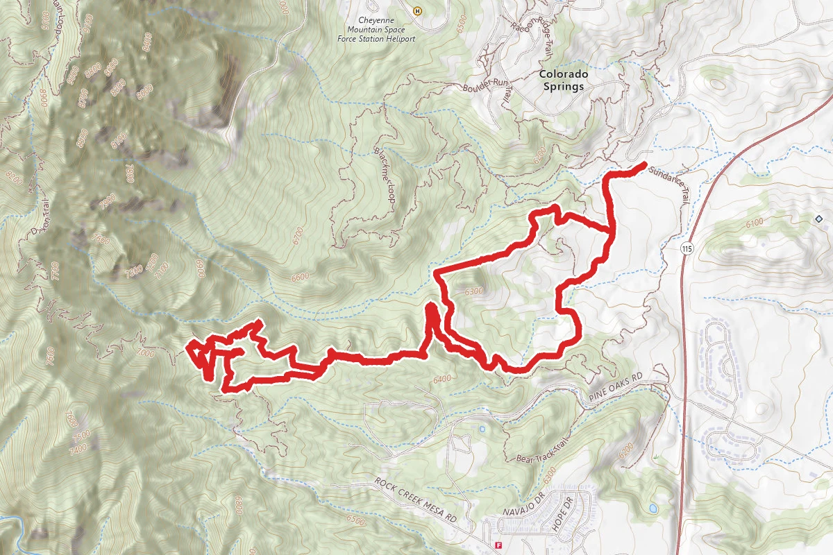 Talon & Sundance Trail Loop