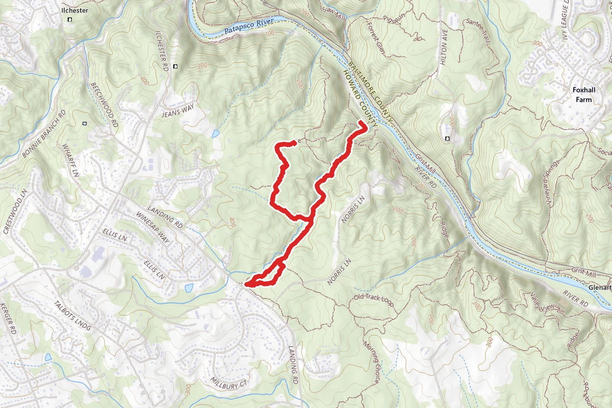 Cascade Falls Loop Trail