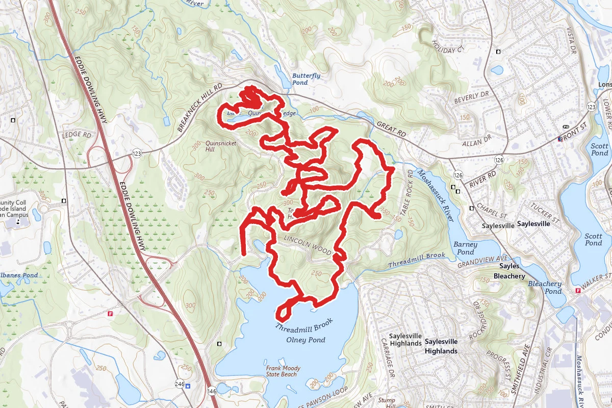 Upper Pond MTB Loop