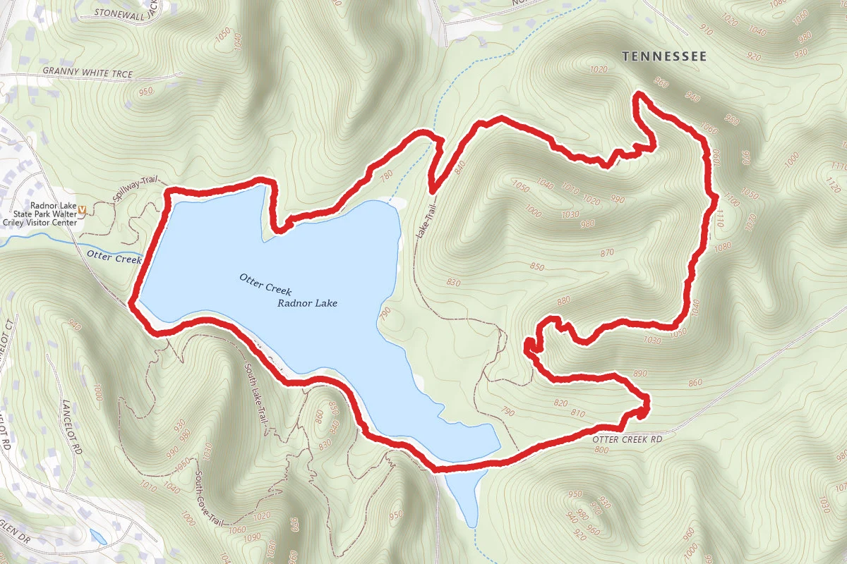 Radnor Lake Trail Loop