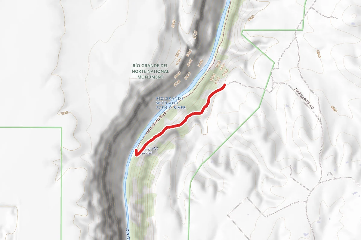 Manby Hot Springs Trail