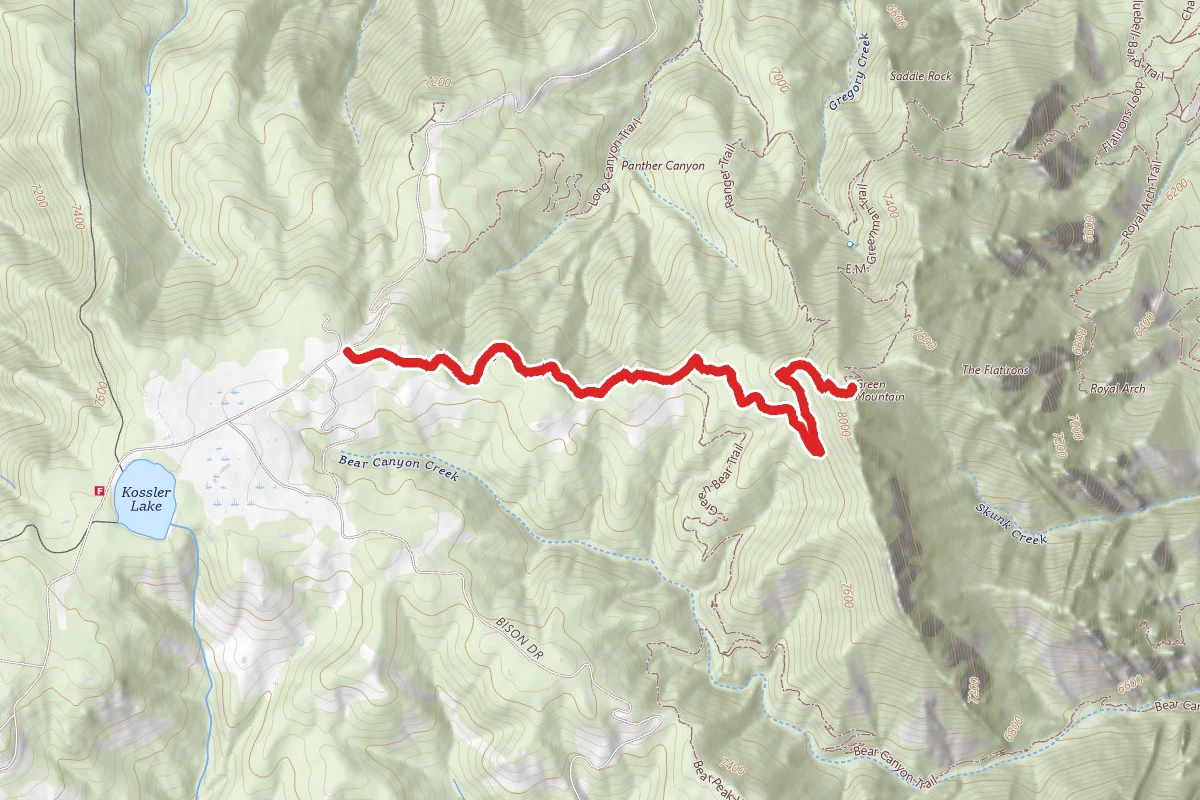 Green Mountain West Trail