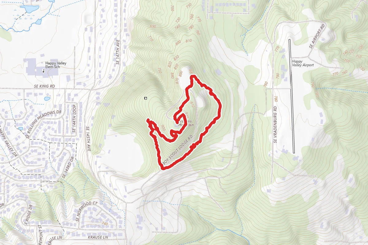 Scouters Mountain Trail