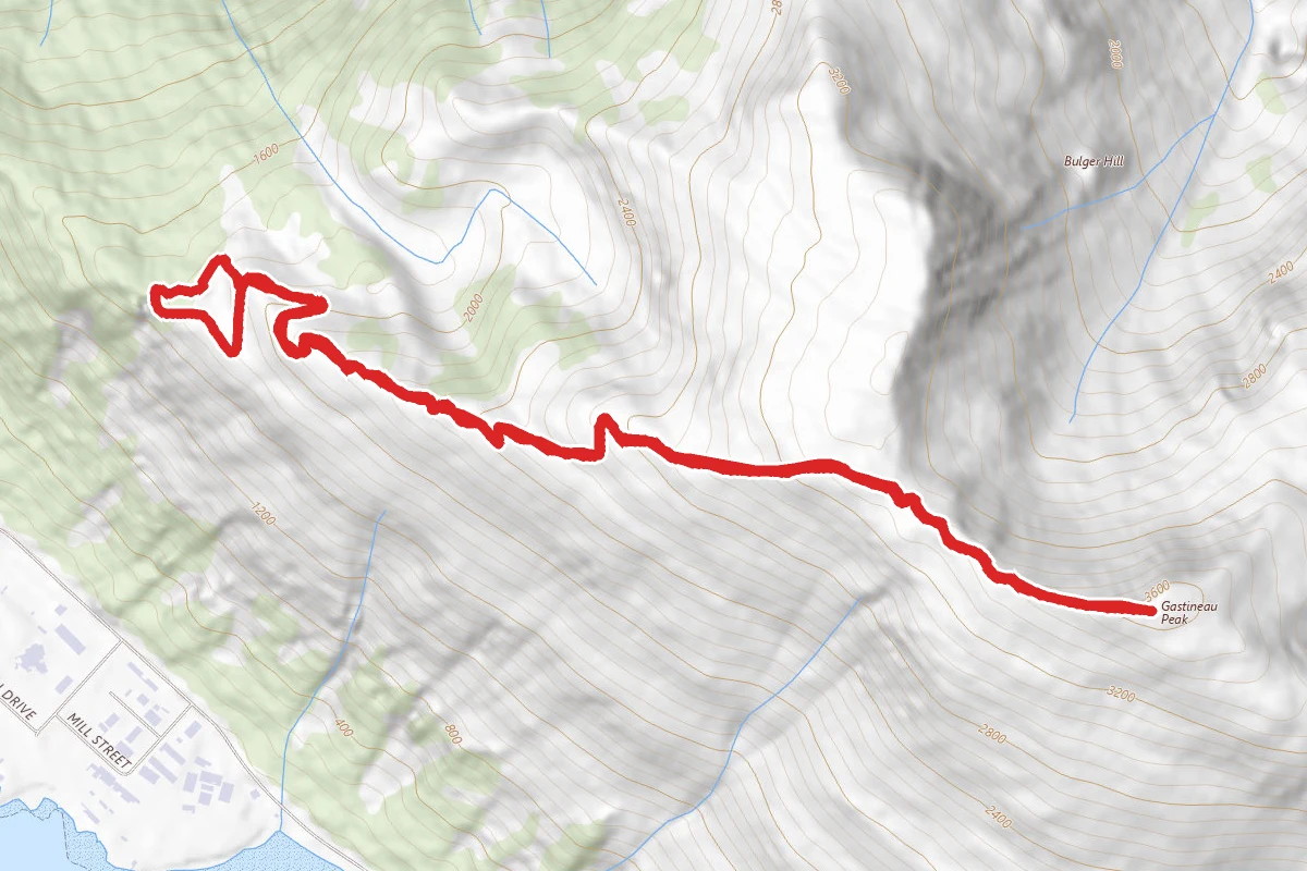 Mount Roberts Tramway to Gastineau Peak