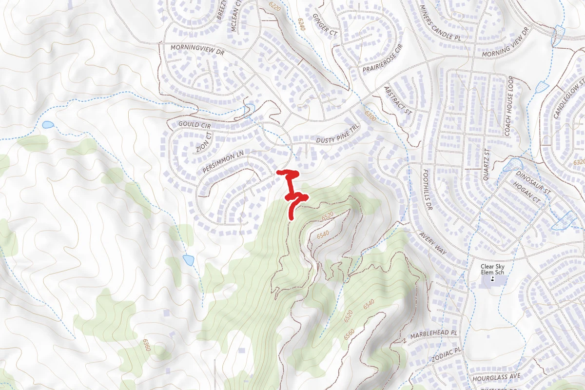 Private Hoa Access Trail