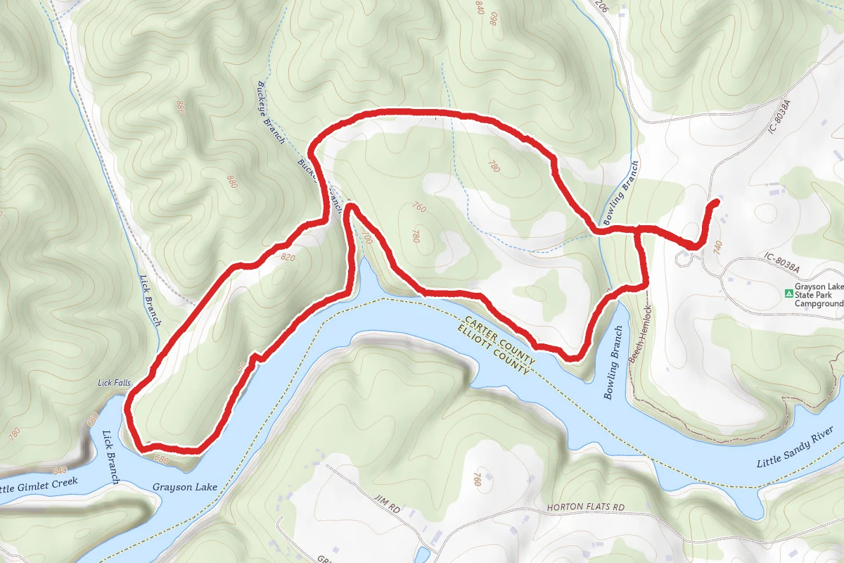 Lick Falls Loop