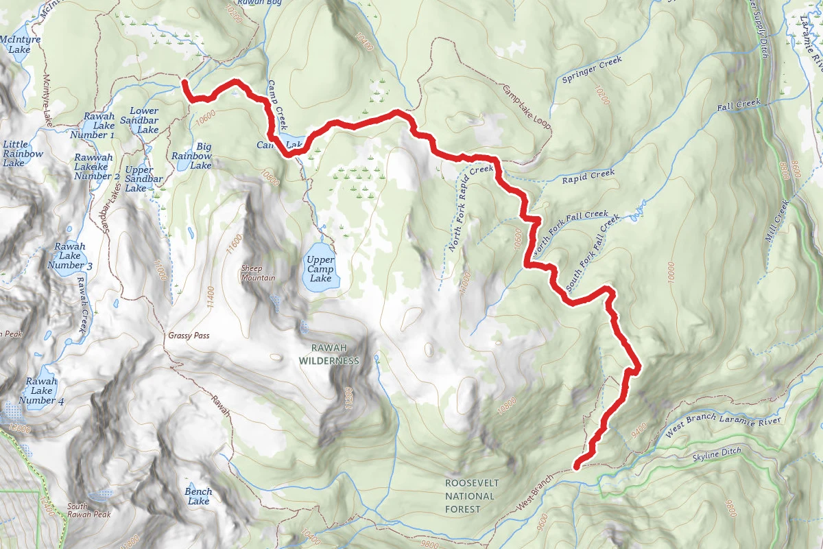 Camp Lake Trail